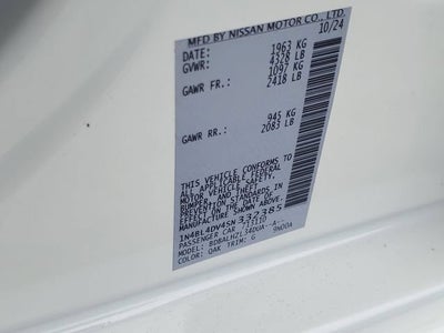 2025 Nissan Altima SV