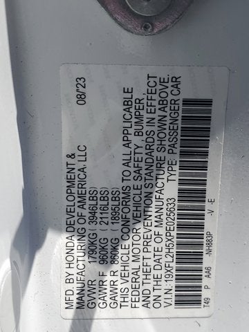 2023 Honda Civic Hatchback LX