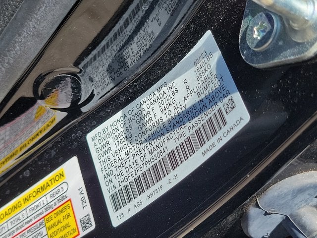 2023 Honda Civic Sedan Sport