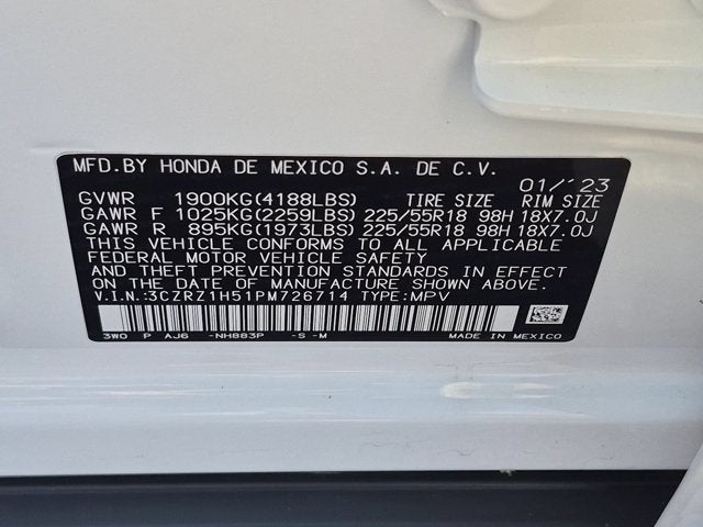 2023 Honda HR-V Sport