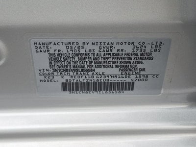 2025 Nissan Versa 1.6 SV