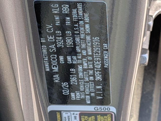 2026 Kia K4 LXS