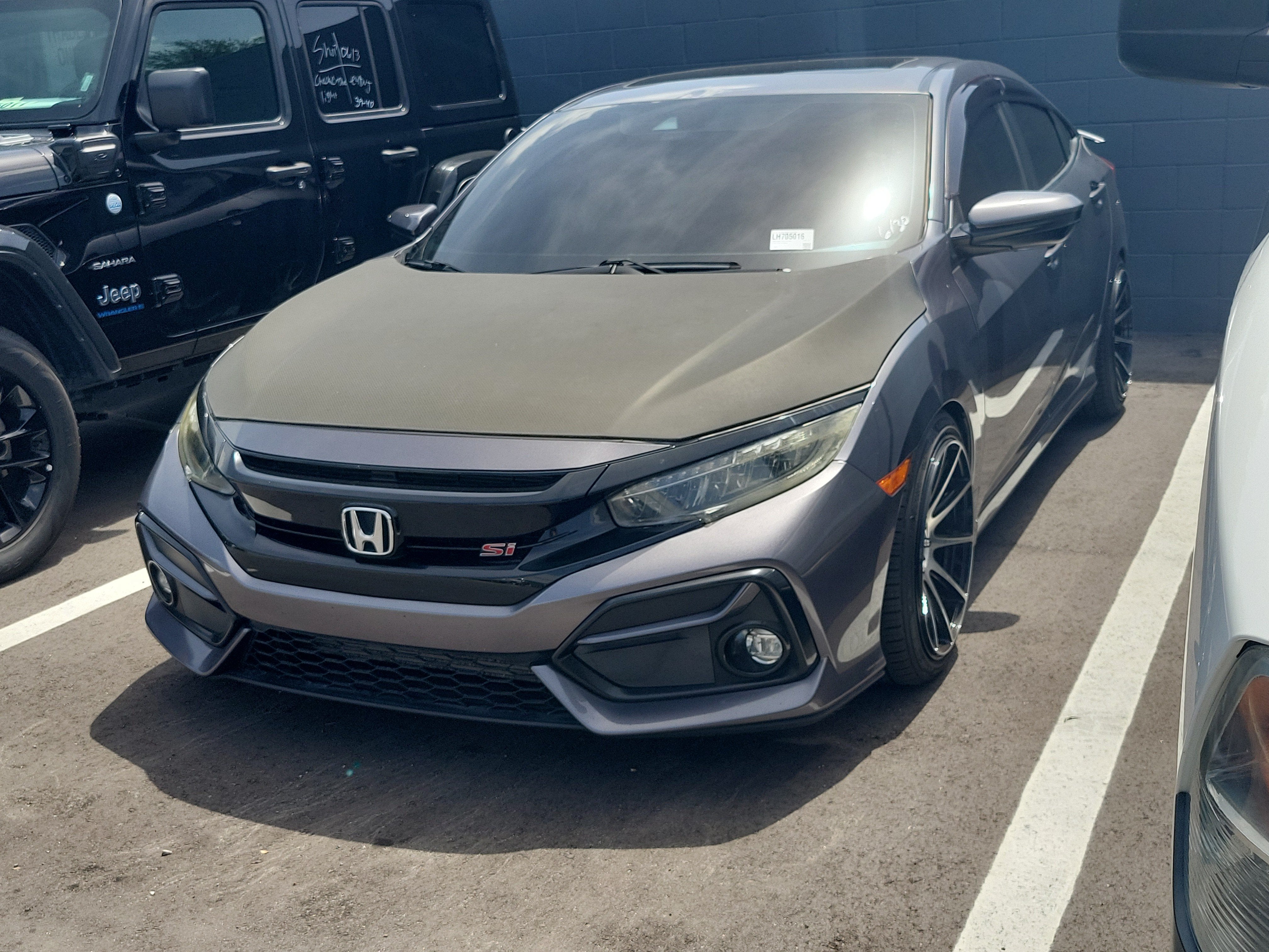 2020 Honda Civic Si Sedan Manual