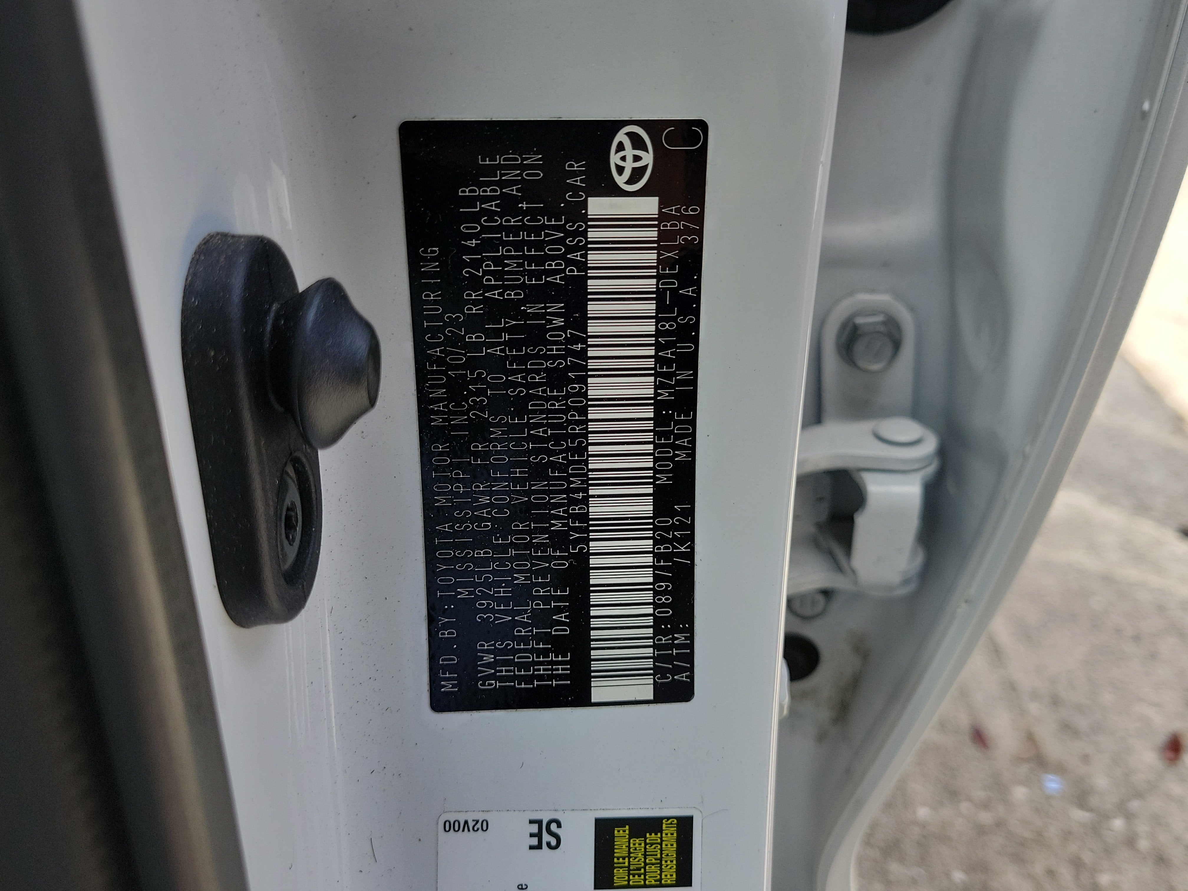 2024 Toyota Corolla LE