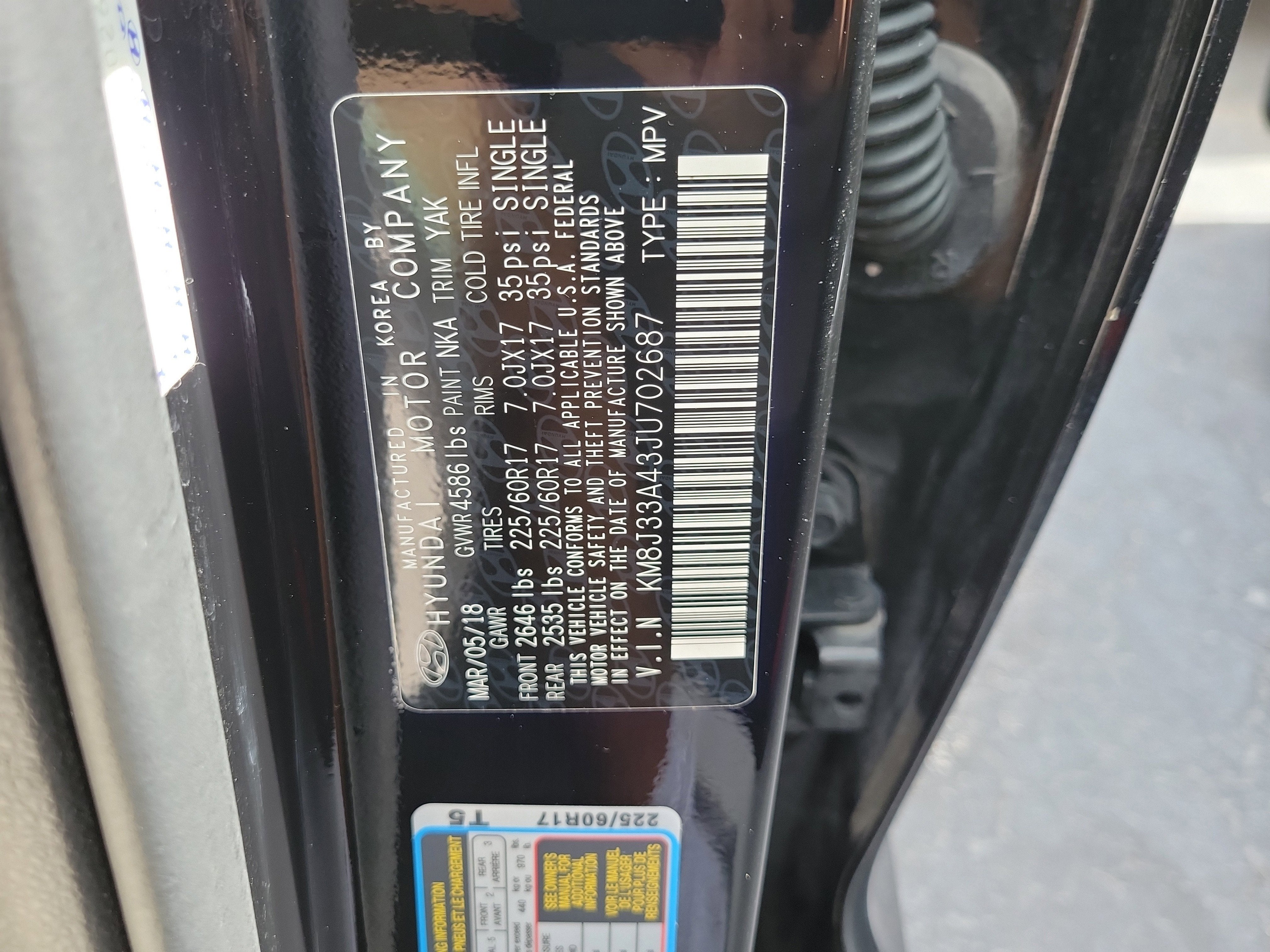 2018 Hyundai Tucson SEL Plus