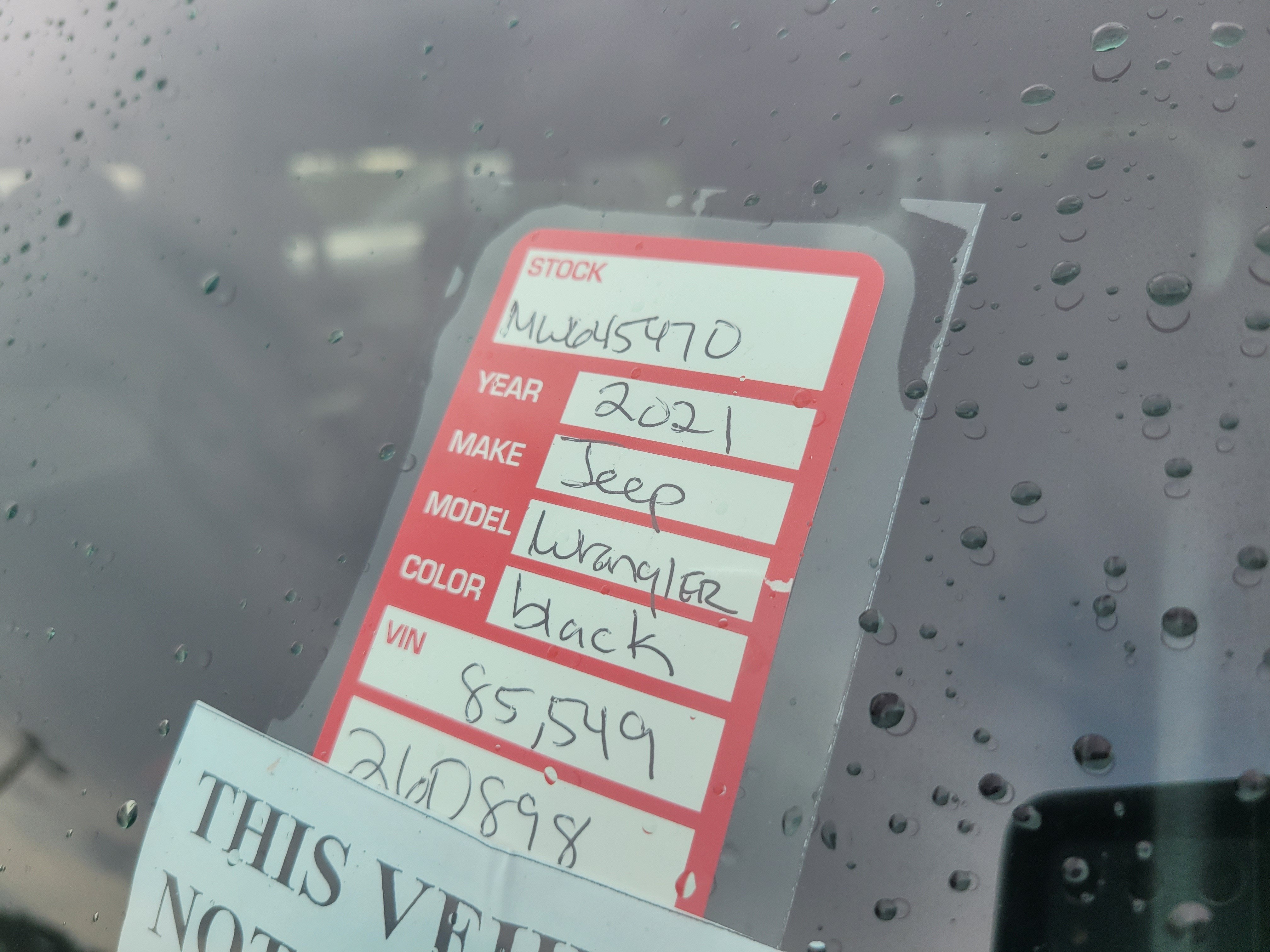 2021 Jeep Wrangler Unlimited Sport S