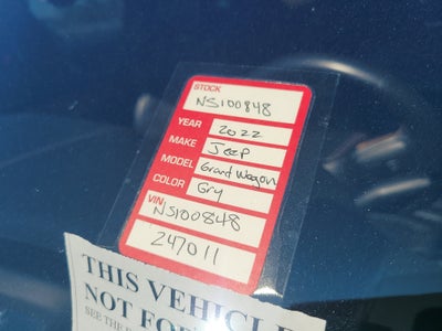 2022 Jeep Grand Wagoneer Series III