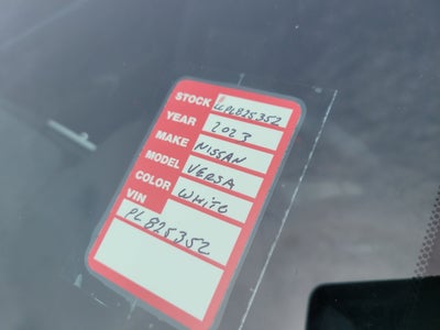 2023 Nissan Versa S