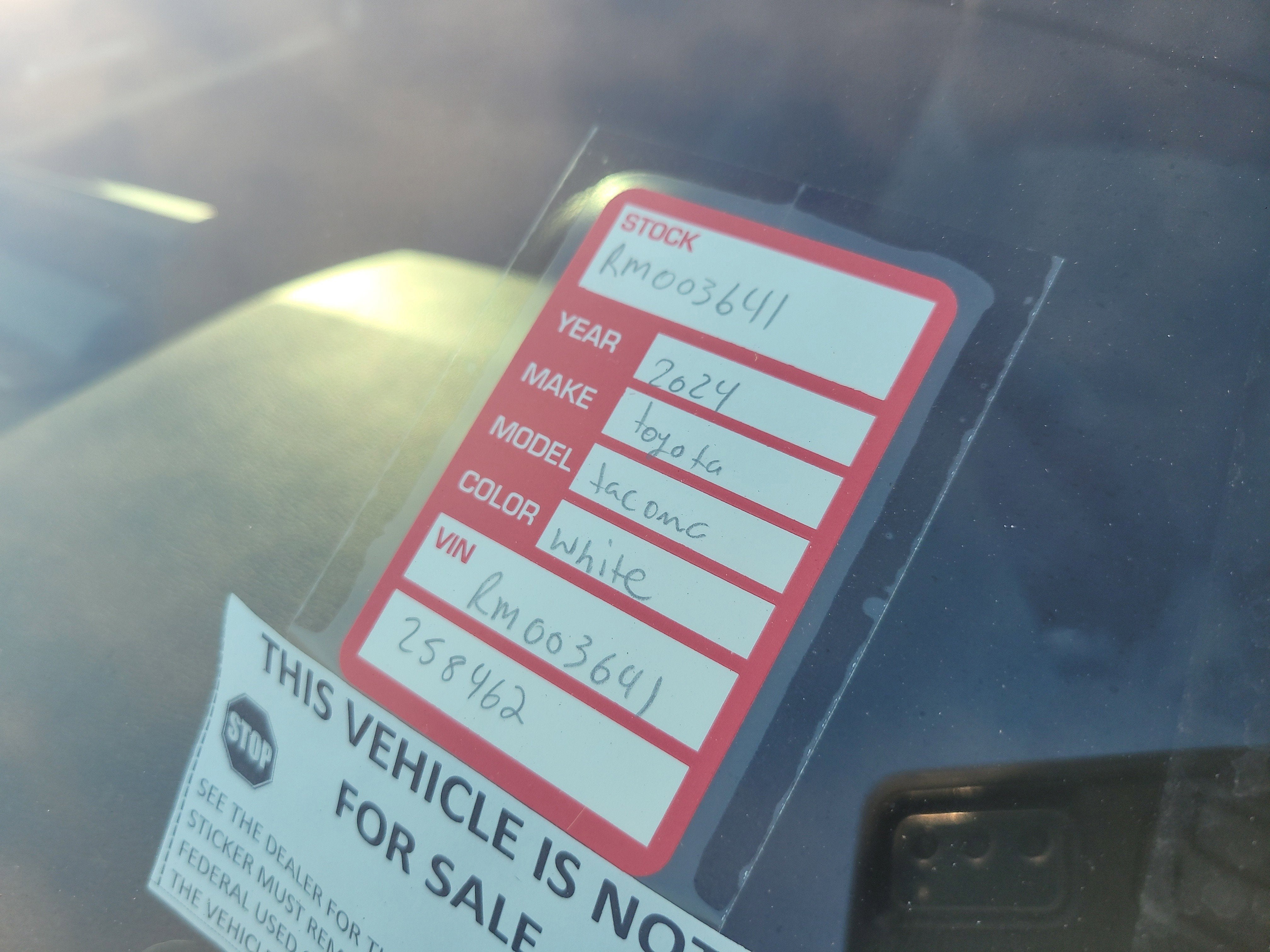 2024 Toyota Tacoma 2WD TRD Sport