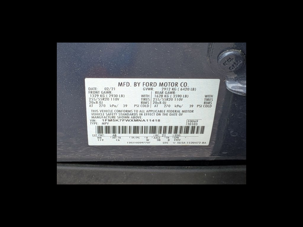 2021 Ford Explorer Limited