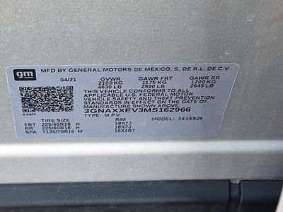 2021 Chevrolet Equinox Premier