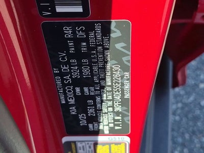 2025 Kia K4 EX