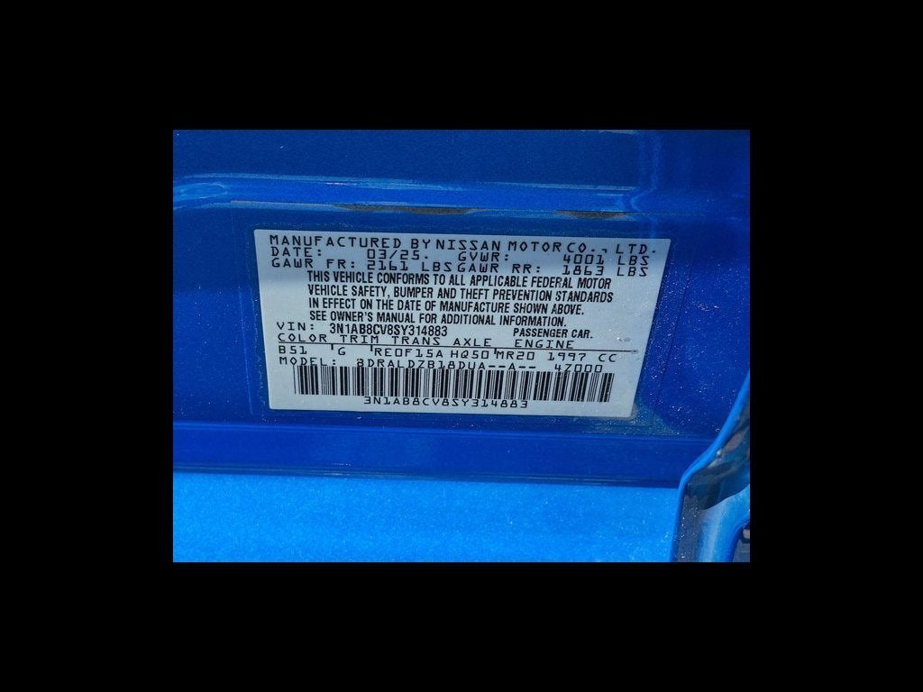 2025 Nissan Sentra SV
