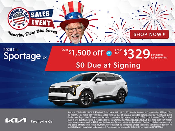 2026 Sportage 